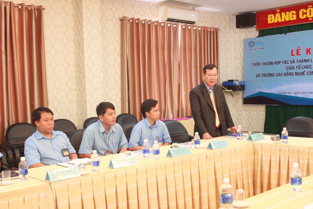Trường CĐ Nghề Công nghệ cao Đồng Nai trở thành trung tâm khảo thí ICDL –  ICDL Việt Nam – Chứng chỉ tin học quốc tế